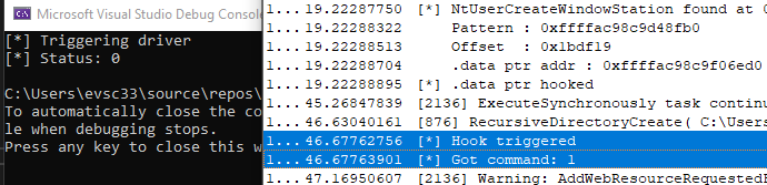 .data pointer UM to KM IPC